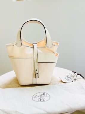 Hermes Toile Goeland & Swift Cargo Picotin Lock 18